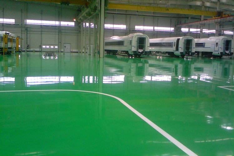 地下停車(chē)場(chǎng)環(huán)氧地坪施工圖